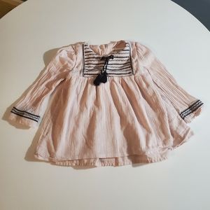 Addorable cotton long sleeve blouse